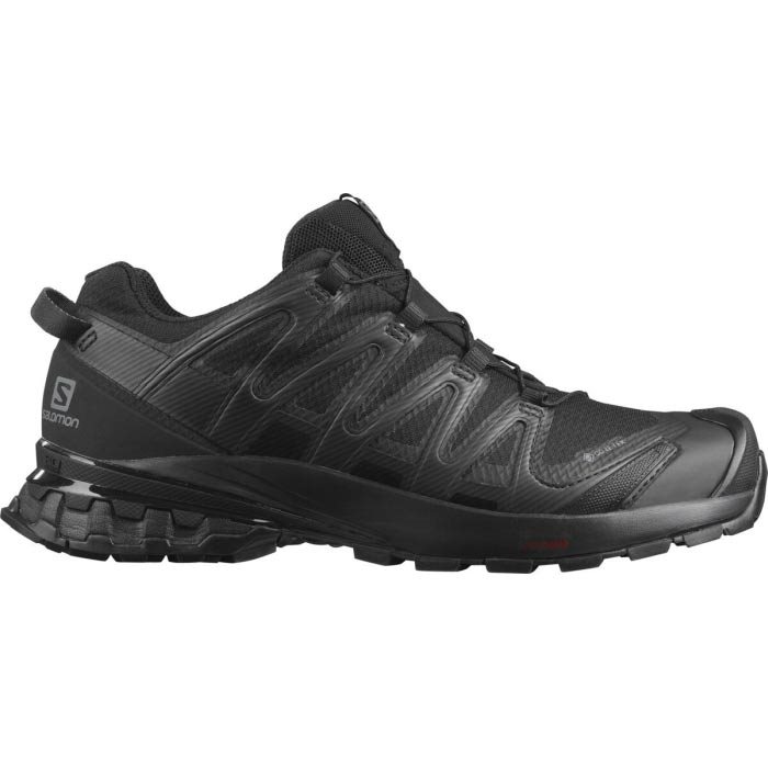 Salomon Pro Gtx Woman Black Black Phantom Vandresko - Sort  36 2/3