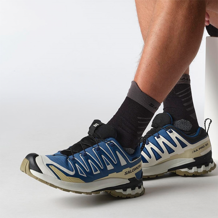 Salomon Pro Gtx Herre Mænd Blue Icicle Vandresko - Vandresko  UK 11