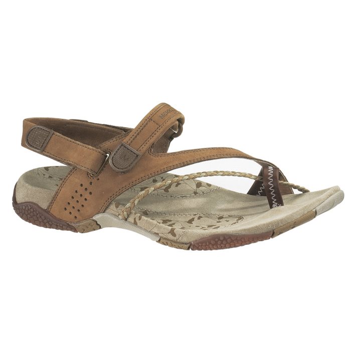 Merrell Siena Sandalsko Light Brown Sandaler - Brun  36
