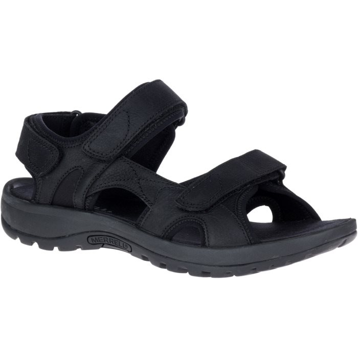 Merrell Sandspur Convert Herresandal Black Sandaler - Sort  41