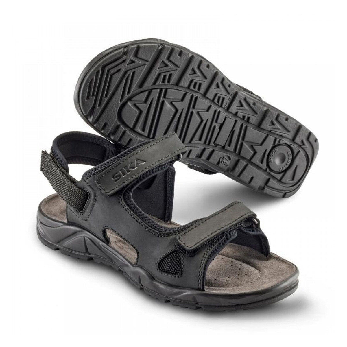 Sika Motion Sandal Sort - Sort  38