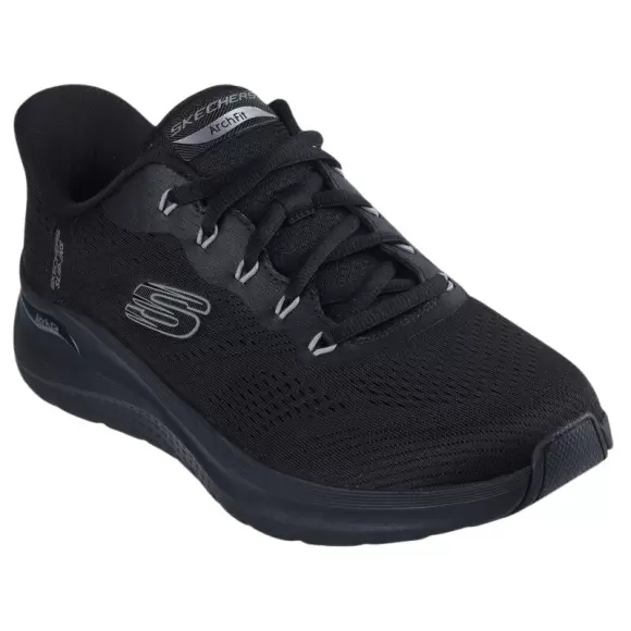 Skechers Arch Fit 232712 Bbk - Sort Male 46
