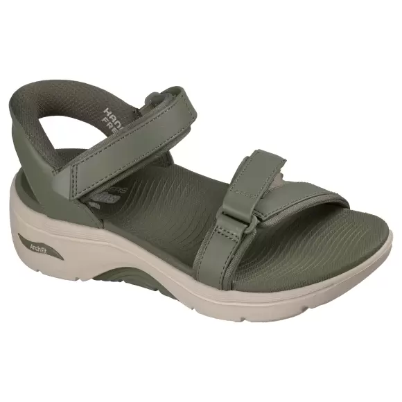 Skechers Walk Arch Fit Sandal 140893 Olv - OLIVE Female 38