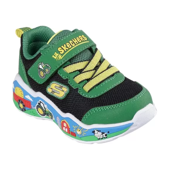 Skechers John Deere: Play Scene 407065n Gnbk - Grøn Unisex 26