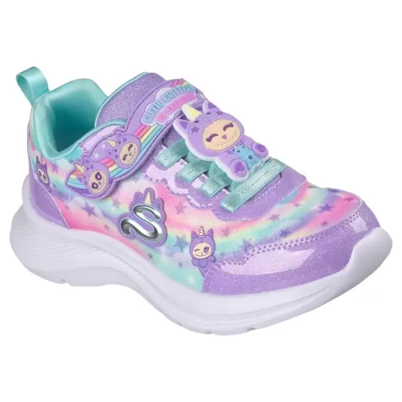 Skechers Jumpsters Cutie Critter 302363l Lvmt - LAVENDER MULTI Unisex 29