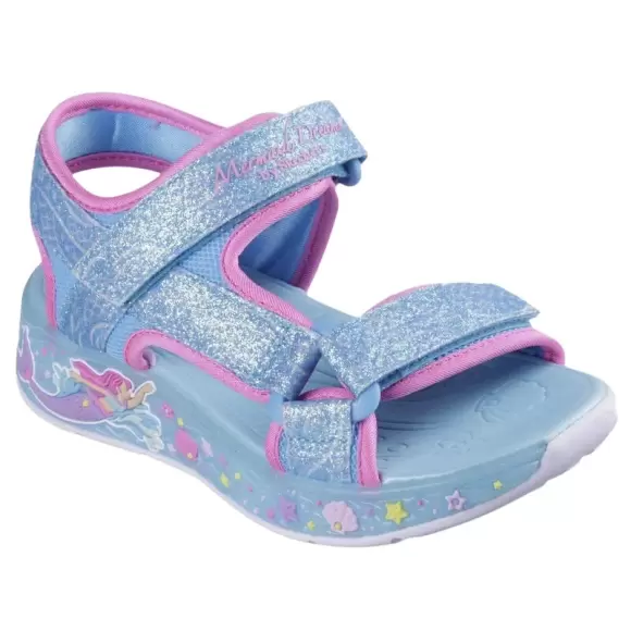 Skechers Mermaid Dream Sandal 303108l - BLUE Unisex 30