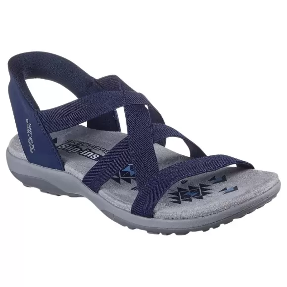 Skechers Reggae Slim Stretch Flex 163460 Nvy - NAVY Female 38