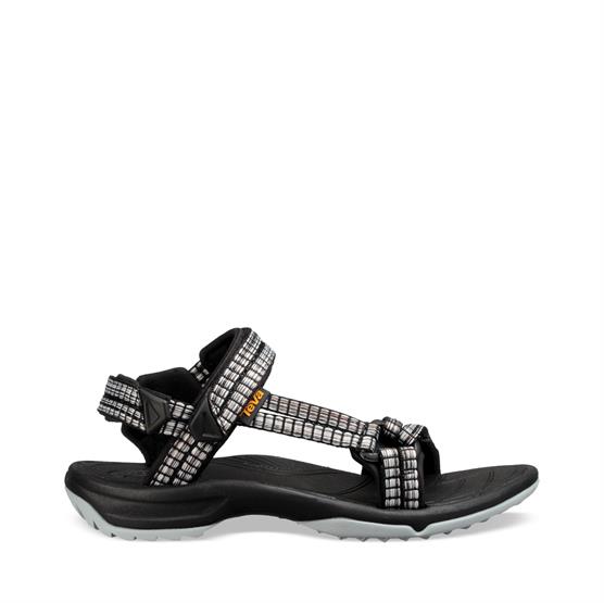 Teva Terra Lite Dame Samba Black Multi - Sort  36