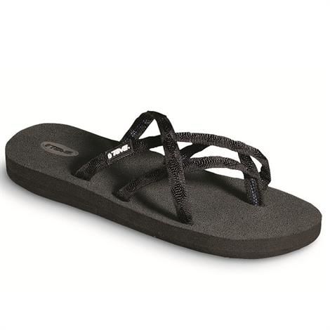 Teva Olowahu Dame Mix Black - Sort  41