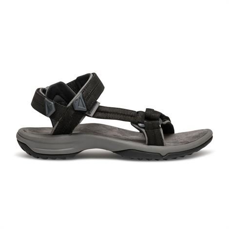 Teva Terra Lite Leather Dame Black - Sort  42