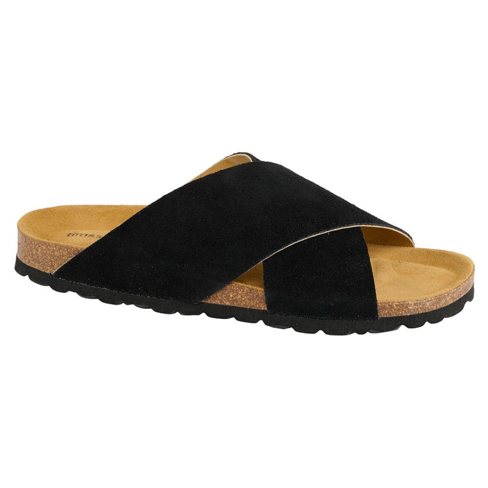 Tim & Simonsen Annet Nature Sandal Sort - Sort  37
