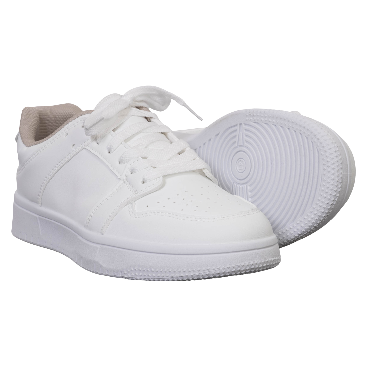Anyway Herre Sneakers White Brown - Hvid  41