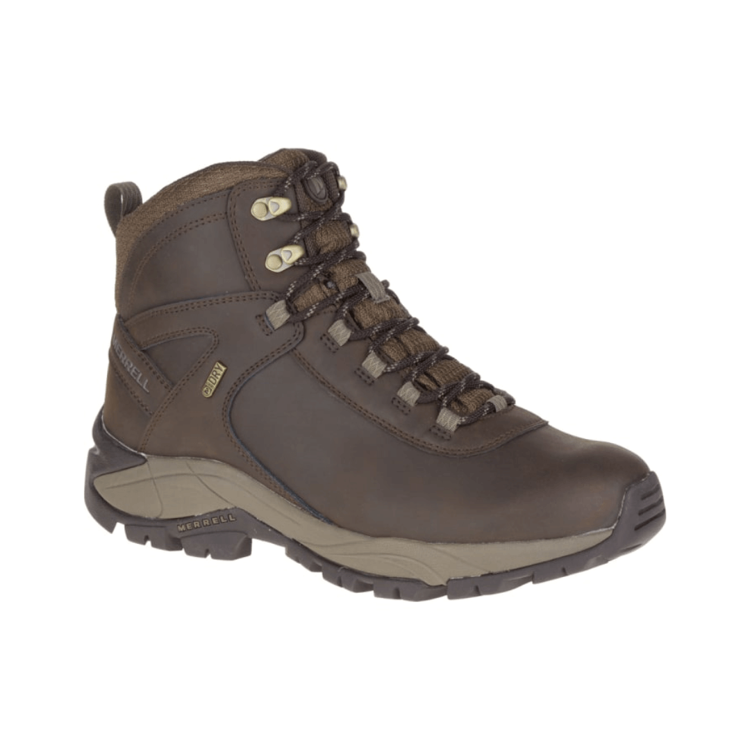 Vandrestøvler Til Herre Merrell Vego Mid Cut Læder Brun -   41|41.5|42|43|4