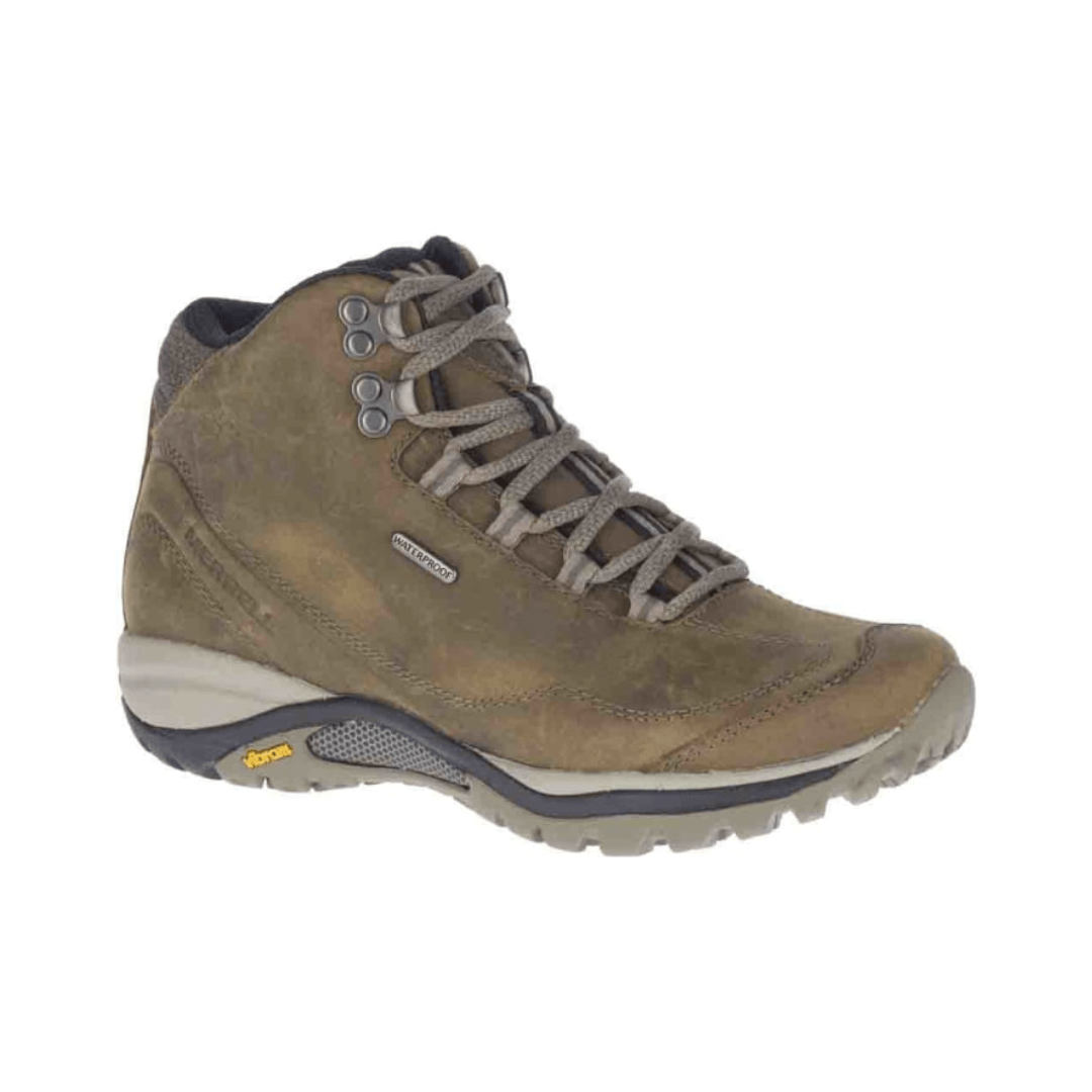 Vandrestøvler Til Dame Merrell Siren Traveller Mid Cut Læder Brun -   36|37|38|39|40|