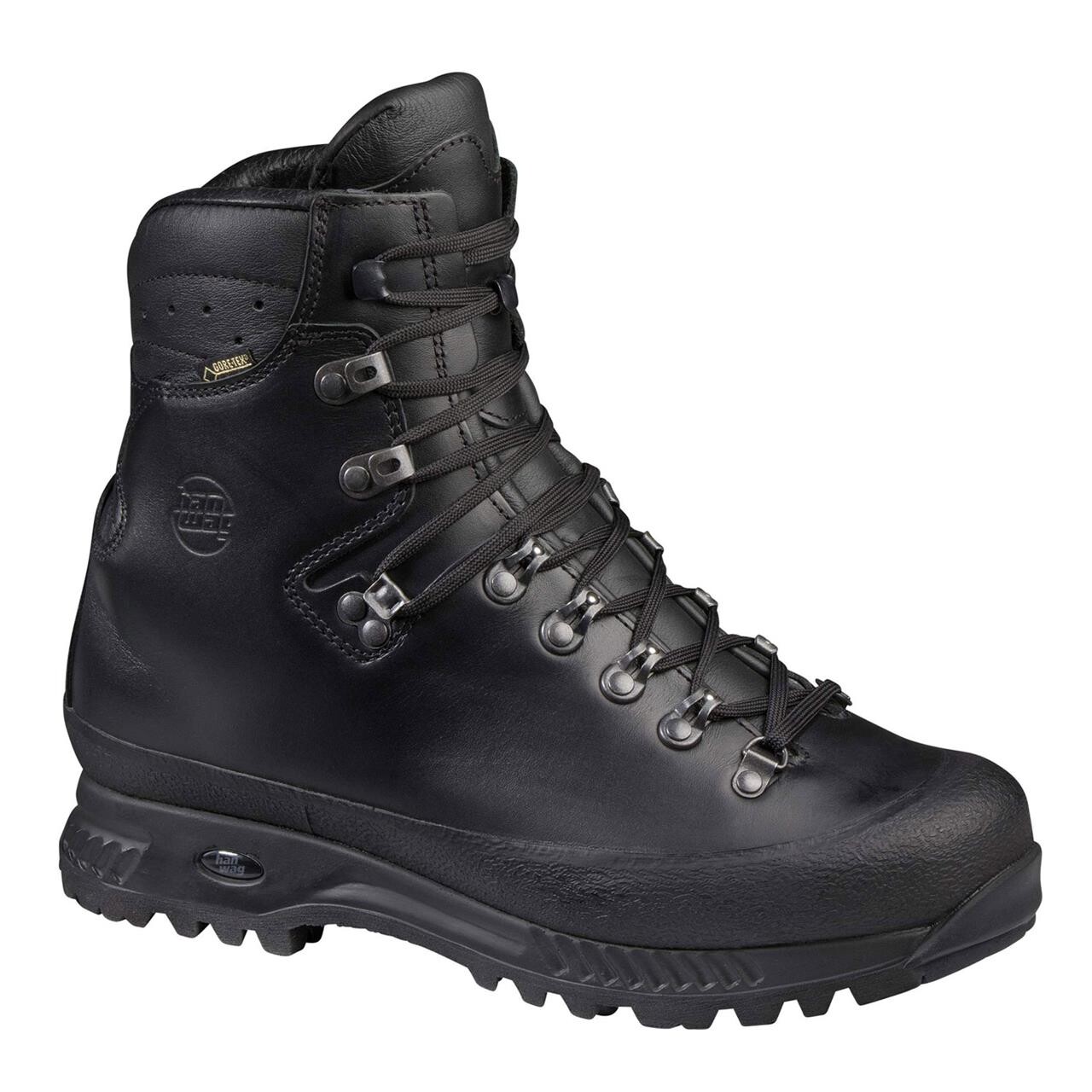 Hanwag Mens Alaska Gtx Sort Black - Sort  43