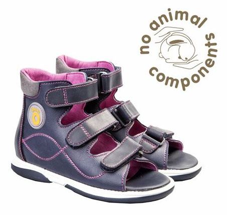 Memo Betti Sandal Navy Sandaler Med Ekstra Støtte -