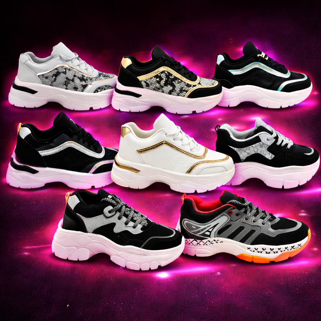 Par Mix Chunky Sneakers -