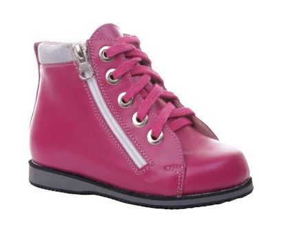Dawid Sneakers Lynlåse Pink Pigesko Med Støtte - Pink