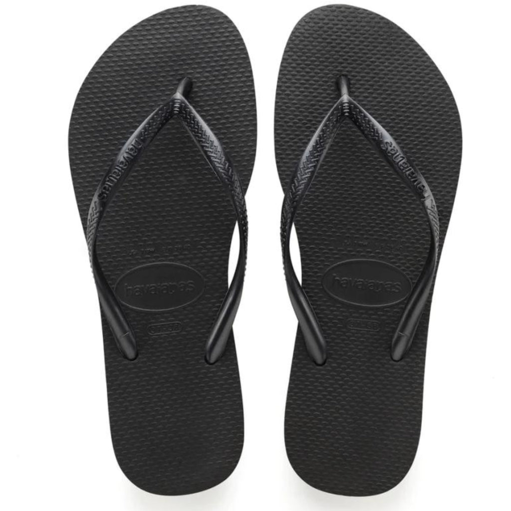 Havaianas Slippers Slim 4000030 Black0090 - Sort Unisex 35/36