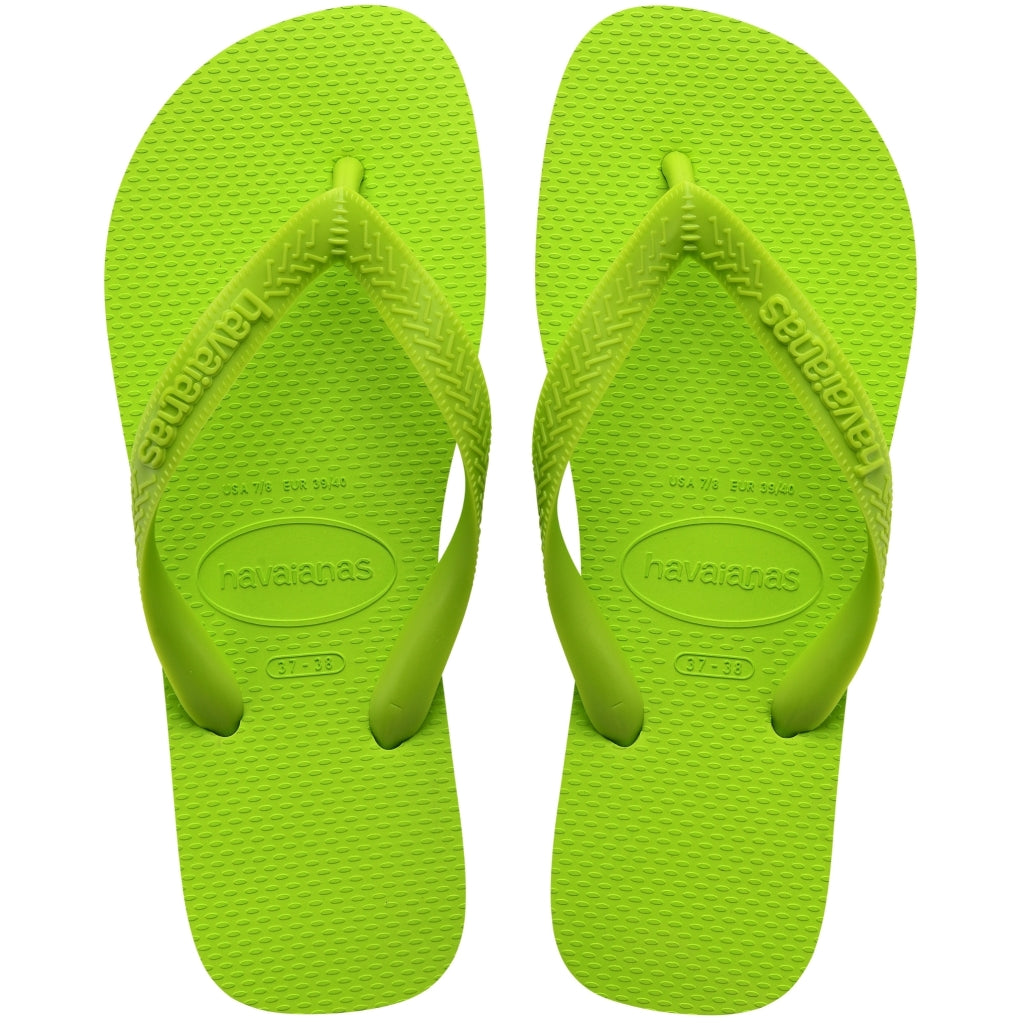 Havaianas Slippers Unisex Top 4000029 Lemon Green - Grøn Unisex 35/36