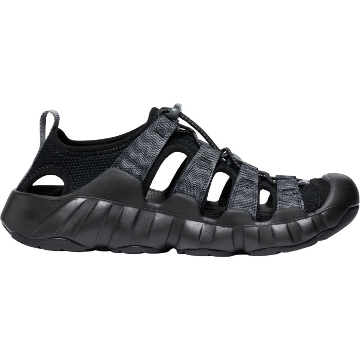 Keen Hypersport Sandal Herre Mænd Black Steel Grey Keen Sandaler - Sort  42