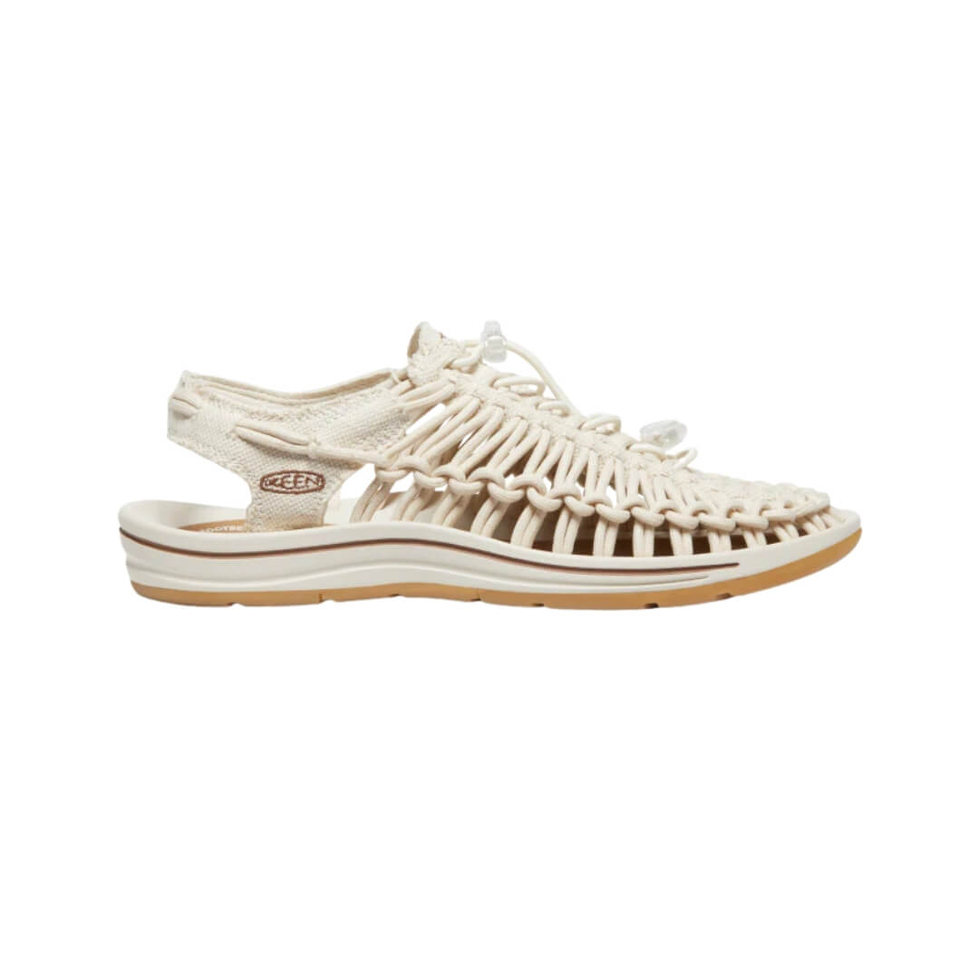 Sandal Dame Keen Uneek Canvas Hvid - Hvid  36|37|38|39|40|
