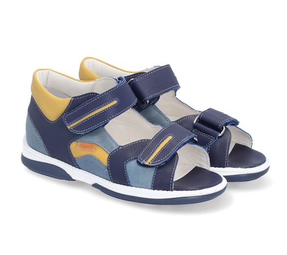 Memo Denver Sandal Blå Sandal Med Ekstra Støtte -