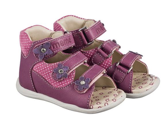 Memo Doris Sandal Lilla Pigesandal Med Ekstra Støtte -