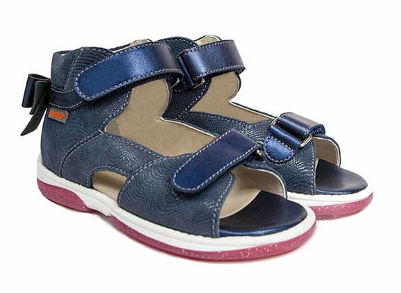 Memo Juliet Sandal Navy Sandal Med Ekstra Støtte -