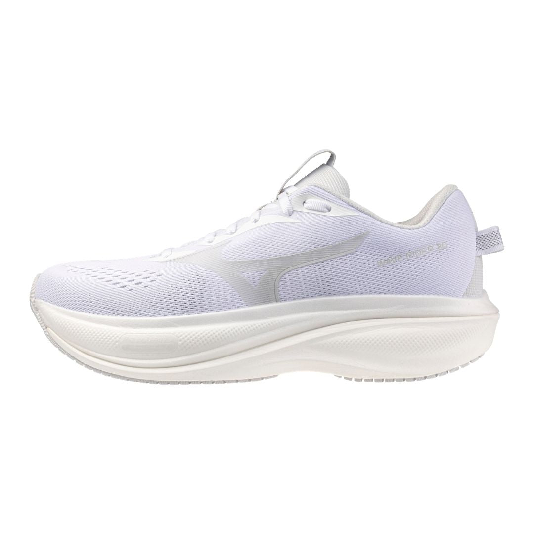 Mizuno Wave Rider Løbesko White White - Hvid  40