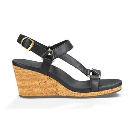 Teva Arrabelle Universal Leather Dame Black - Sort  41