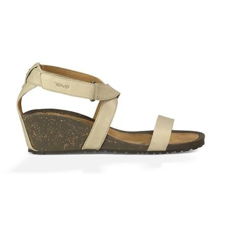 Teva Cabrillo Strap Wedge Dame Crockery -   41
