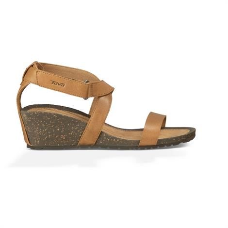 Teva Cabrillo Strap Wedge Dame Tan -   41