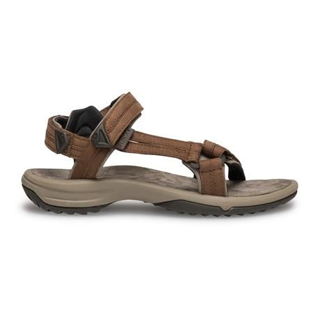 Teva Terra Lite Leather Dame Brown -   43