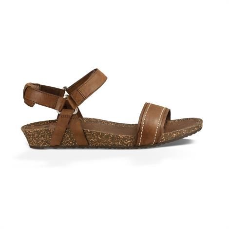 Teva Ysidro Stitch Sandal Dame Brown -   41