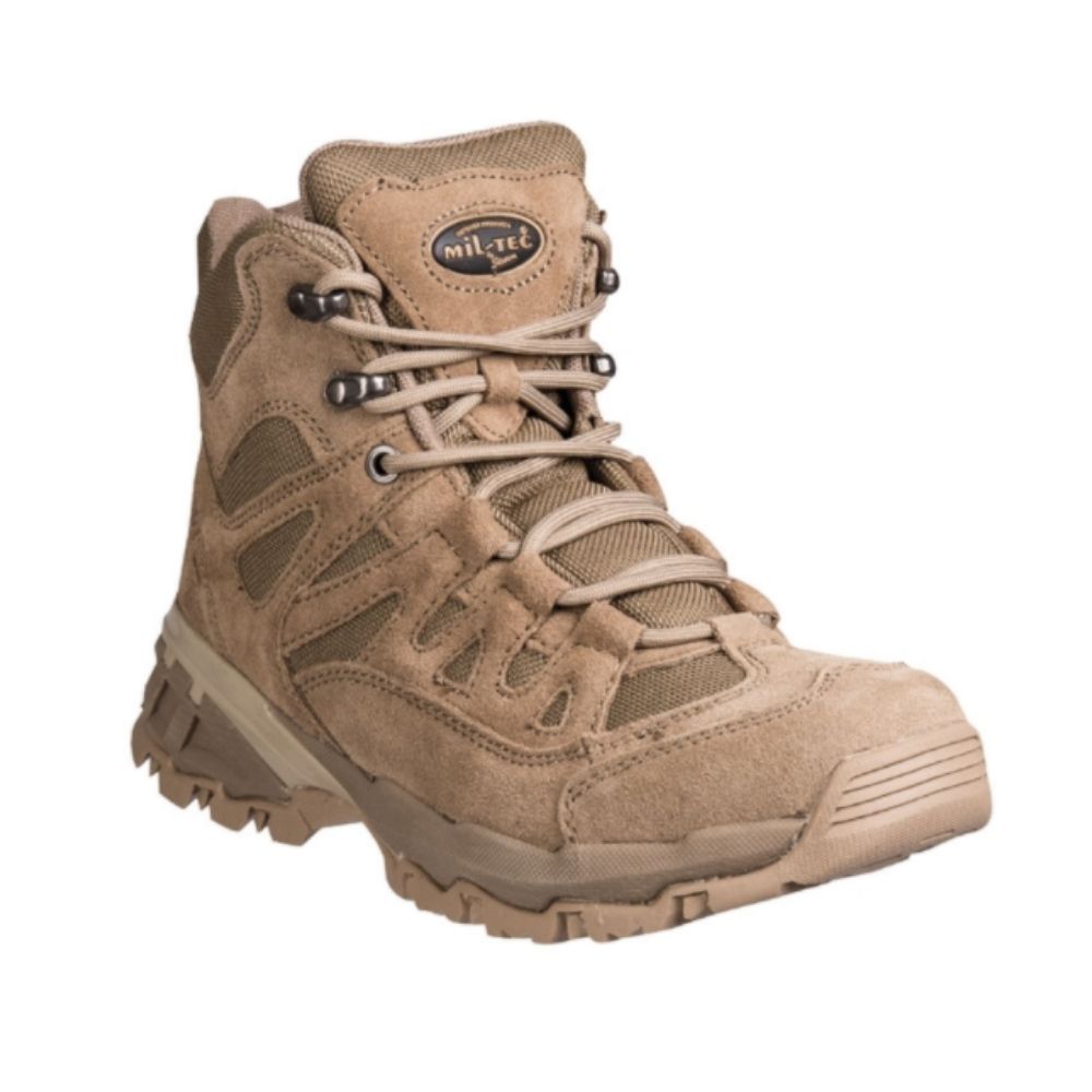 Vandrestøvler Mil Tec Squad Boot Sand - Sandfarvet  38|39|40|41|42|