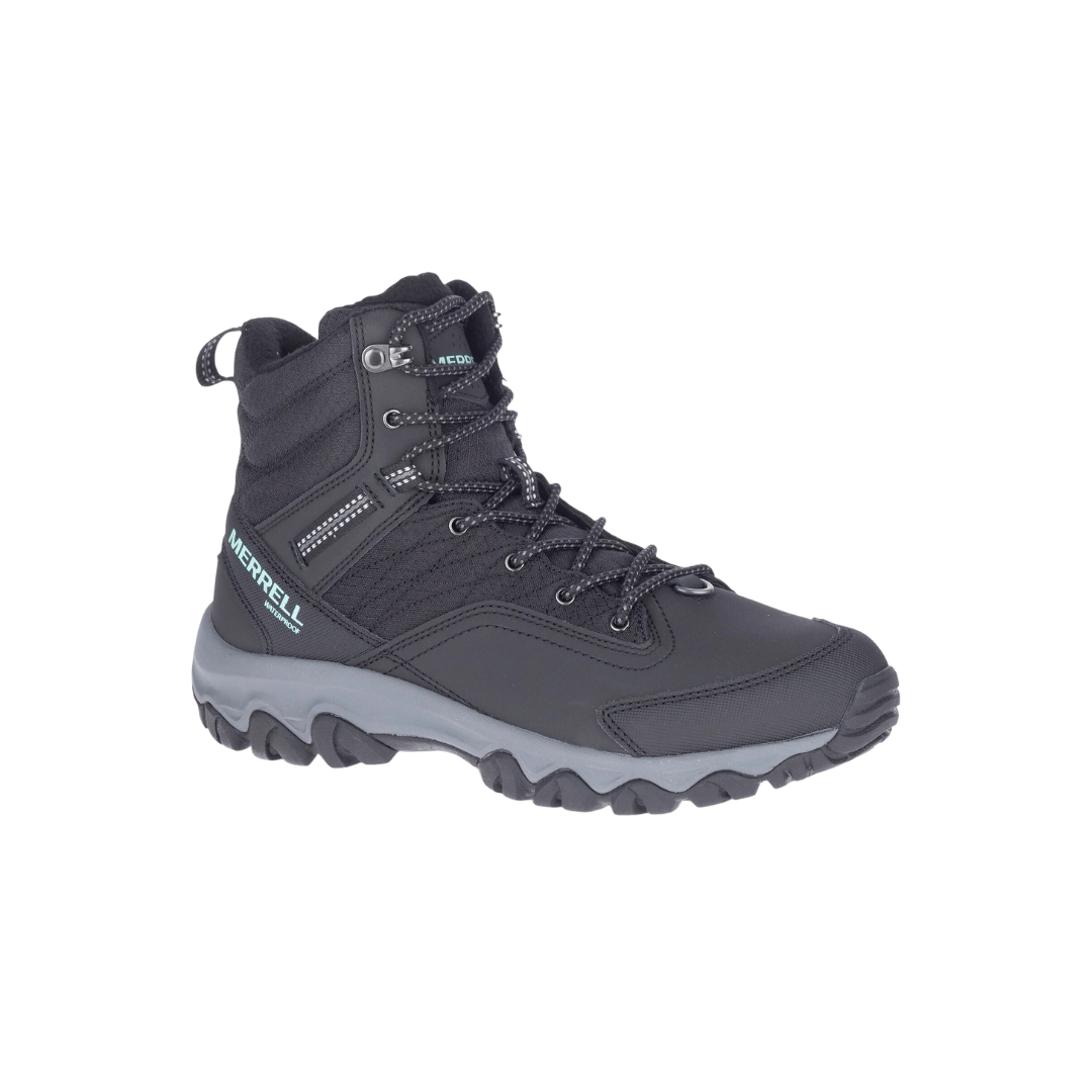 Vandrestøvler Til Dame Merrell Thermo Akita Mid Cut Sort - Sort  37|38|39|40|41