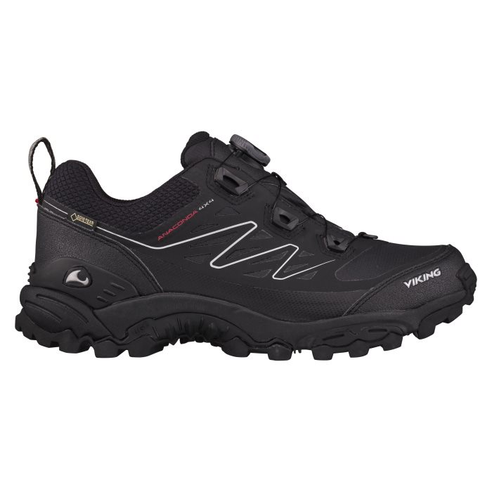 Viking Anaconda 4x4 Boa Gtx Black Vandresko - Sort  39