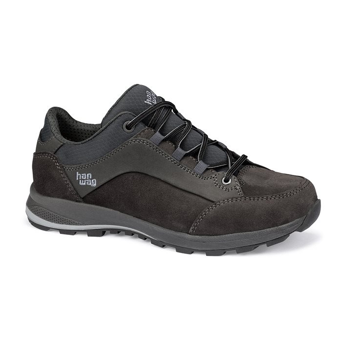 Hanwag Banks Low Bunion Lady Asphalt Asphalt Vandresko - Vandresko  37 / UK 4