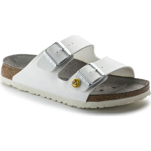 Birkenstock Arizona Regular Fit Esd Sandaler Hvid Str - Hvid  35