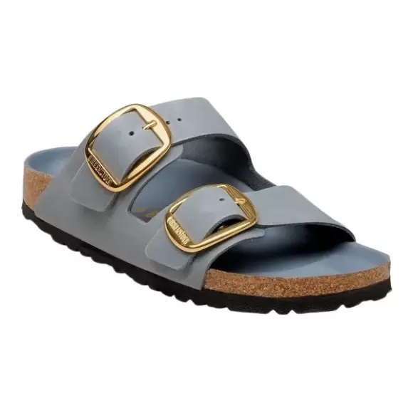 Birkenstock Arizona Big Buckle Oiled Leath 1032071 - BASALT GRAY Female 36