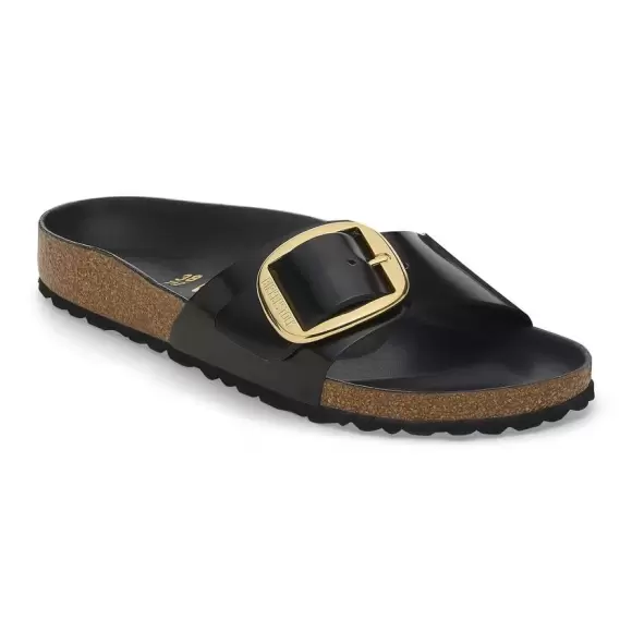 Birkenstock Madrid Big Buckle 1022650 - Sort Female 36