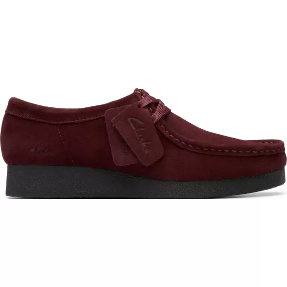 Clarks Wallabee Evosh Cl26184611 4211 - MERLOT Female 41