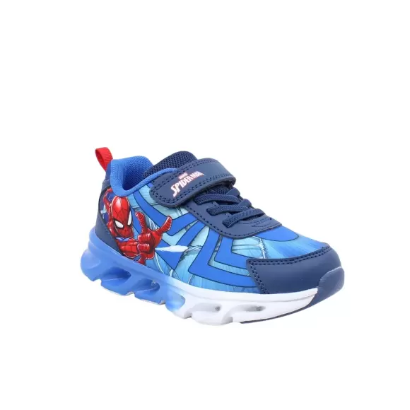 Spiderman Sko Med Lys Sp014965 - BLUE/RED Unisex 25