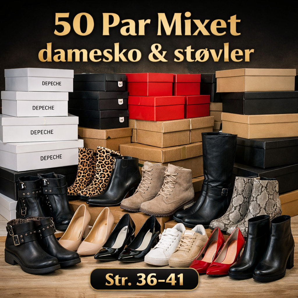 Par Sneakers Støvler Fra Vores Sortiment -   50