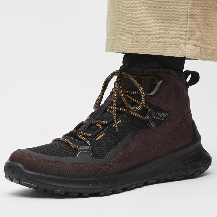 Ecco Ult Trn Mid Waterproof Herre Mænd Mocha Vandrestøvler -   45