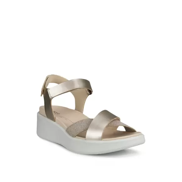 Ecco Flowt Wedge Lea 273323 01688 - Hvid Female 39