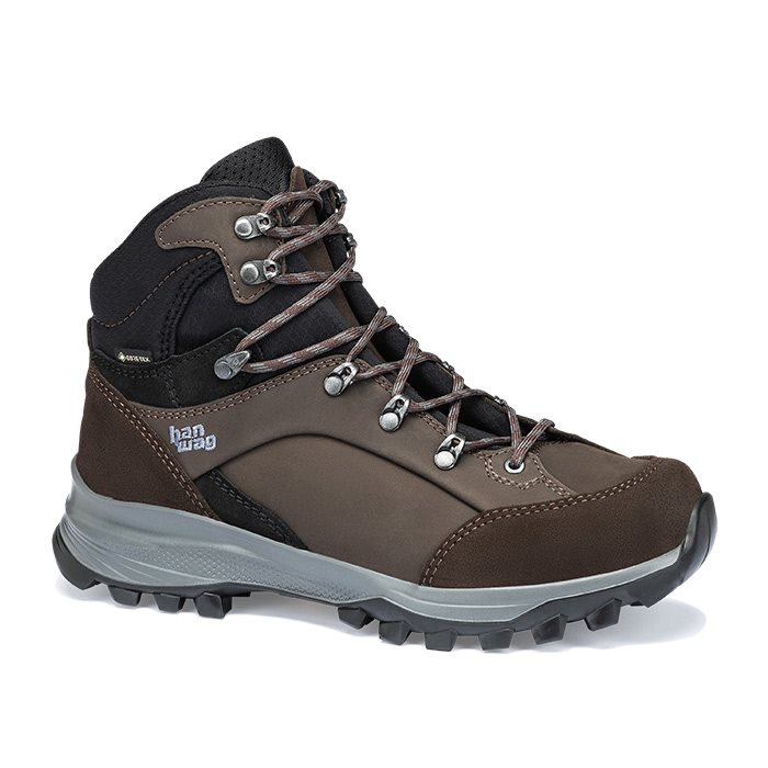 Hanwag Alta Bunion Gtx Dame Mocca Black Vandrestøvler - Sort  38 / UK 5