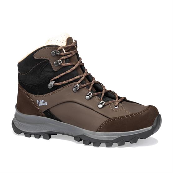 Hanwag Alta Bunion Lady Mocha Black - Sort  36
