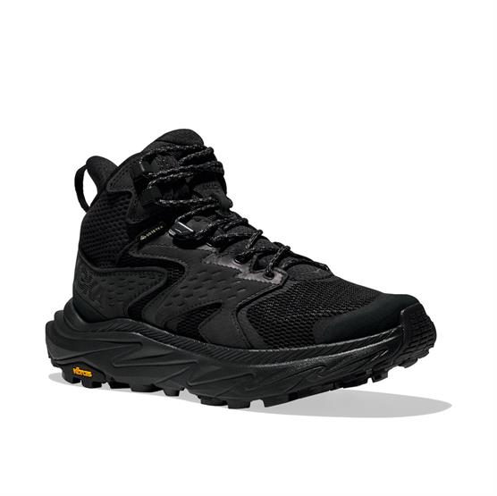 Hoka Mens Anacapa Mid Gtx Black Black - Sort  43